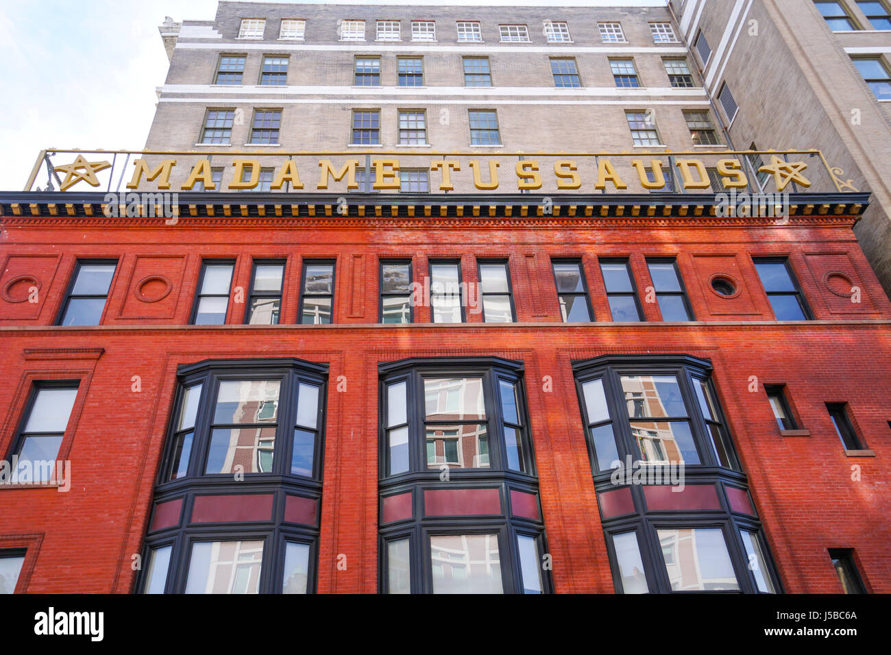 Famous Madame Tussauds Wax Museum in Washington WASHINGTON DC COLUMBIA Stock Photo Alamy