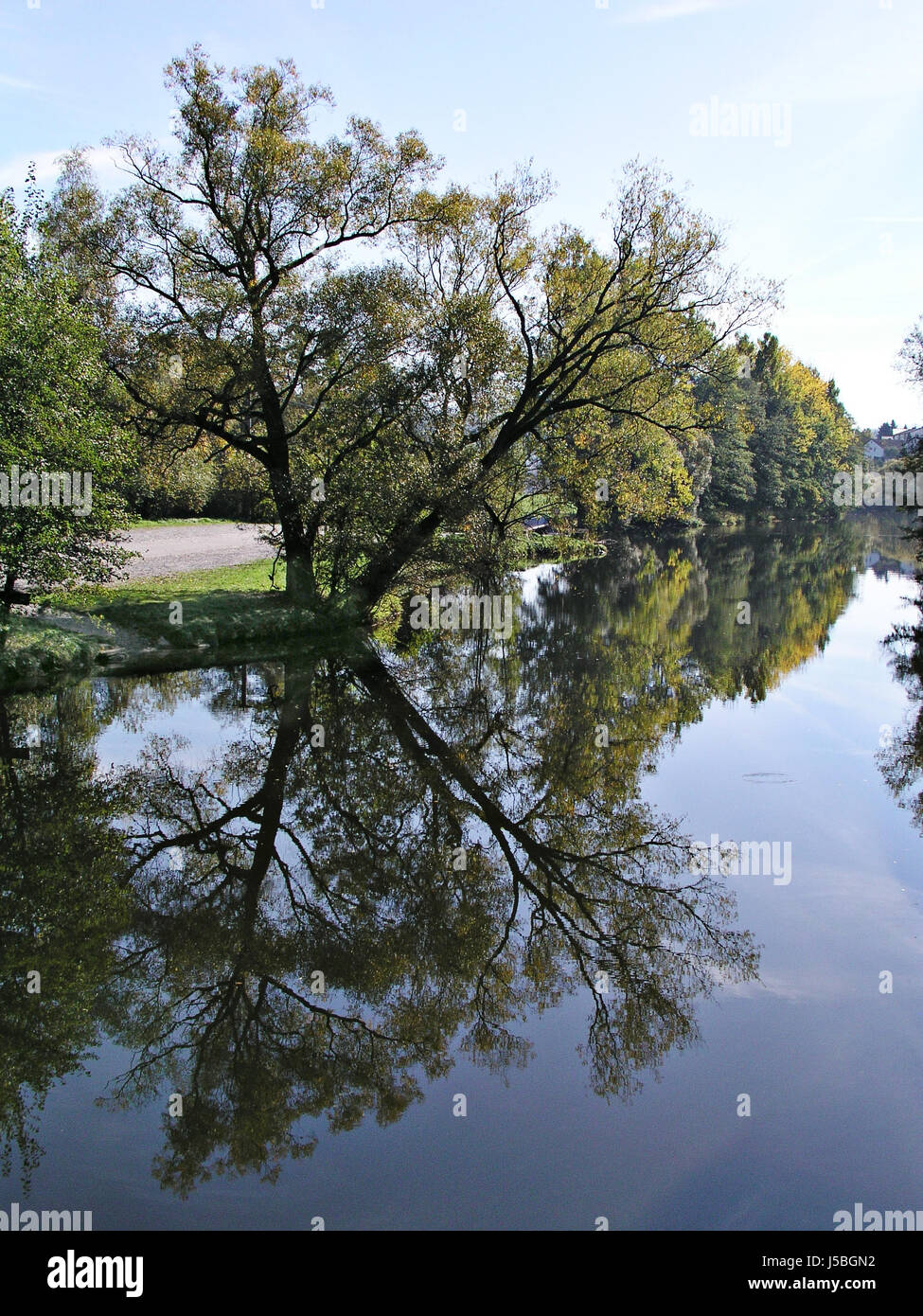 riverscape Stock Photo