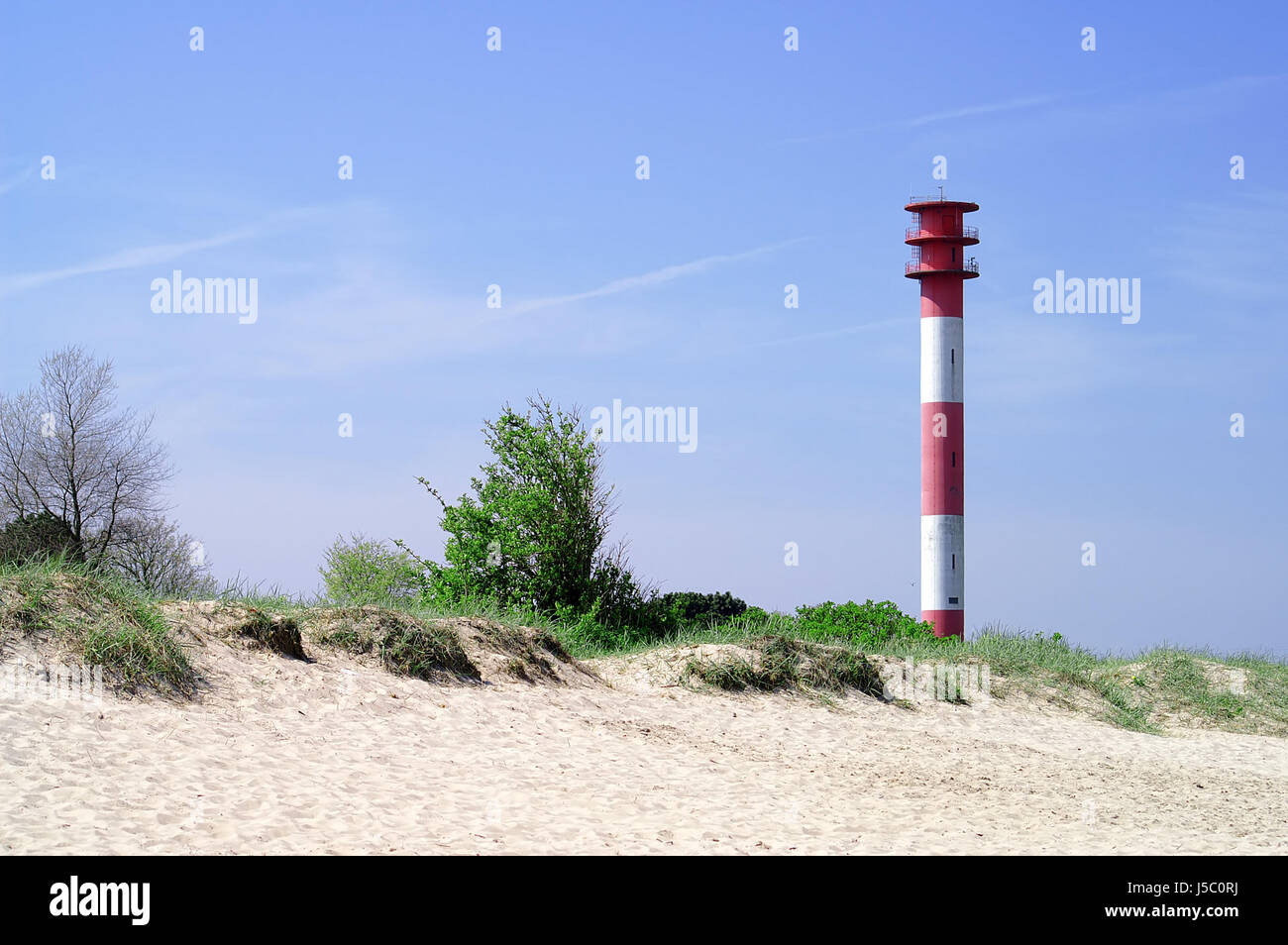sign signal blue green beach seaside the beach seashore water north sea ...