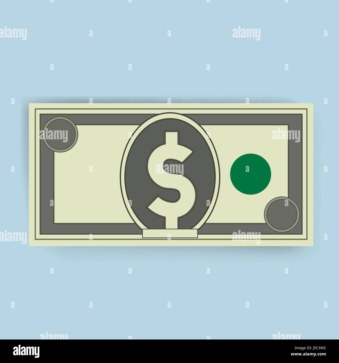 Dollar money finance icon vector illustration Stock Vector Image & Art ...