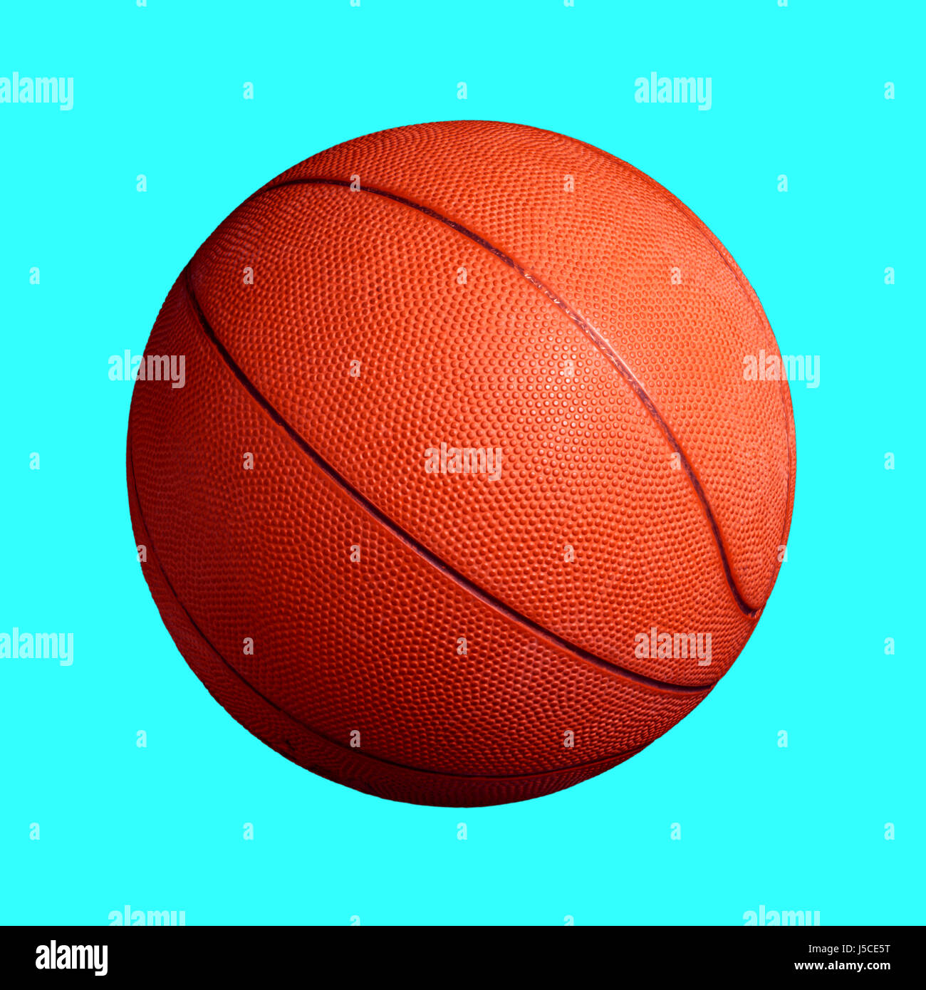 basketball ball light blue Stock Photo Alamy