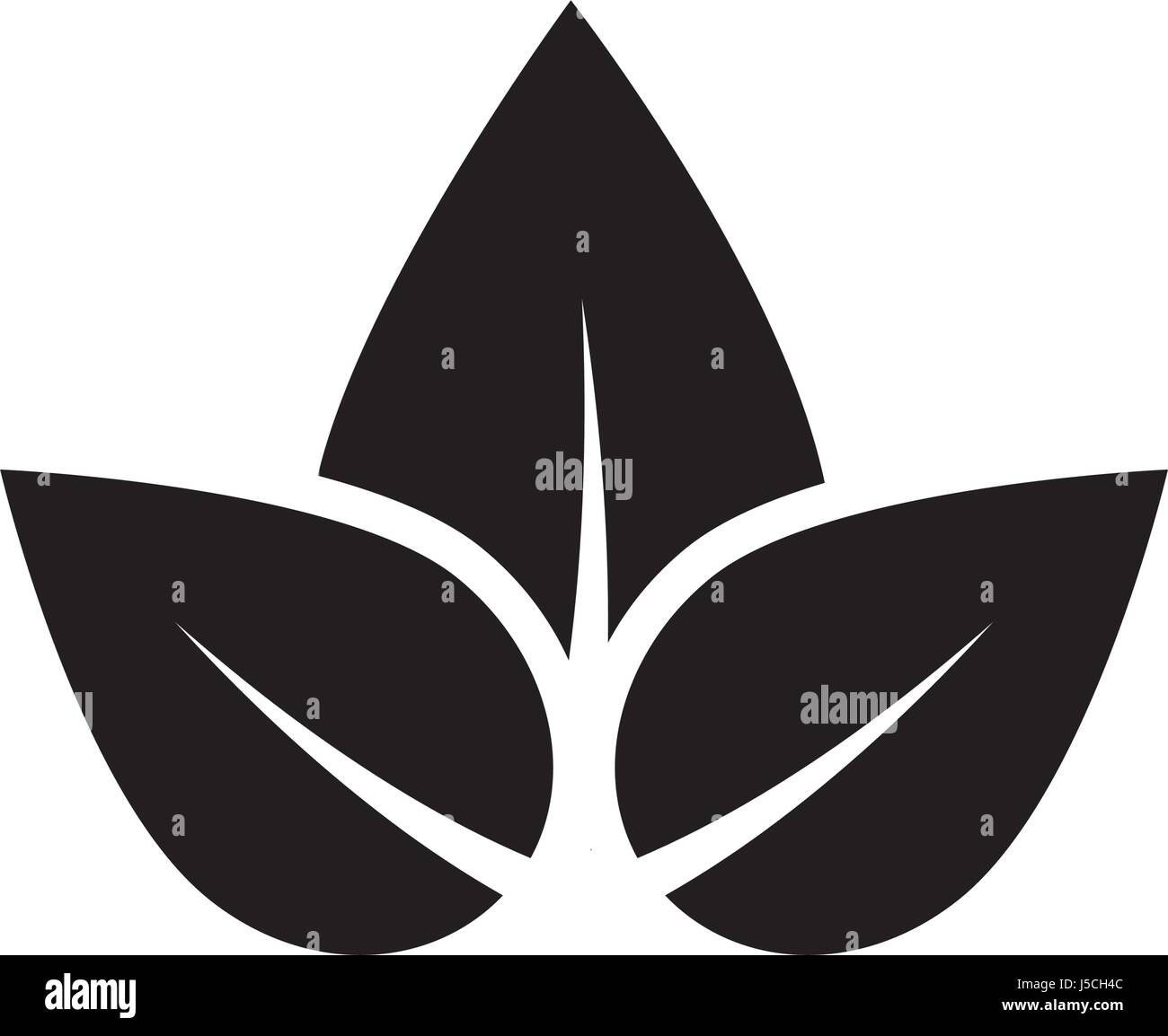 leaves icon image Stock Vector Image & Art - Alamy