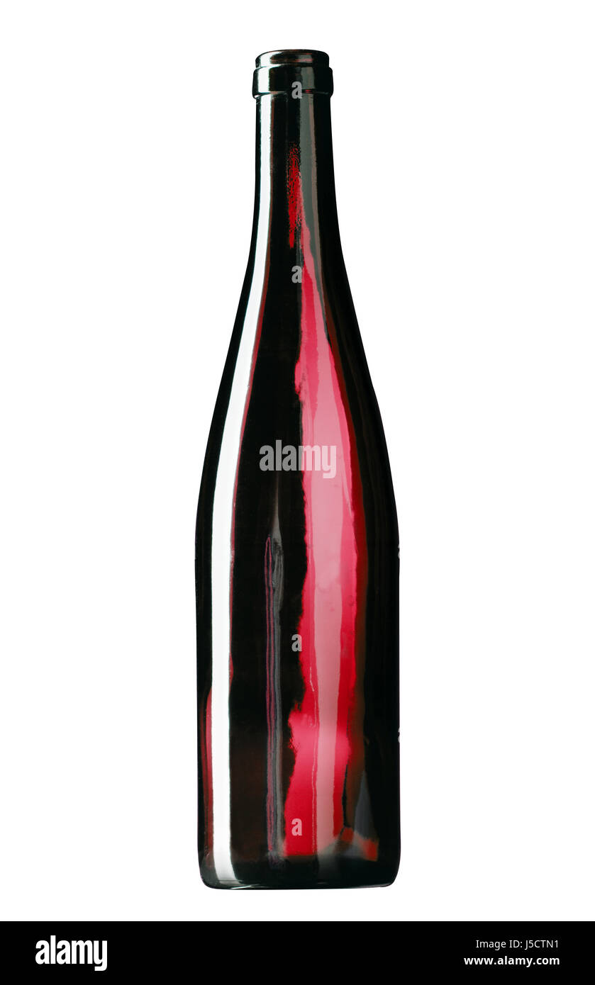 red wine bottle on white Stock Photo Alamy