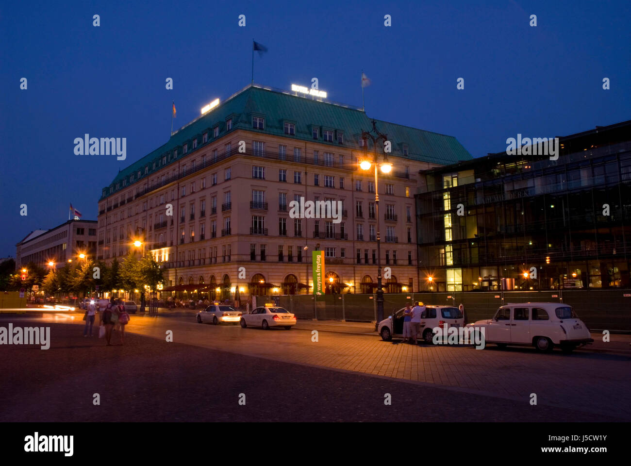 hotel adlon kempinski berlin Stock Photo