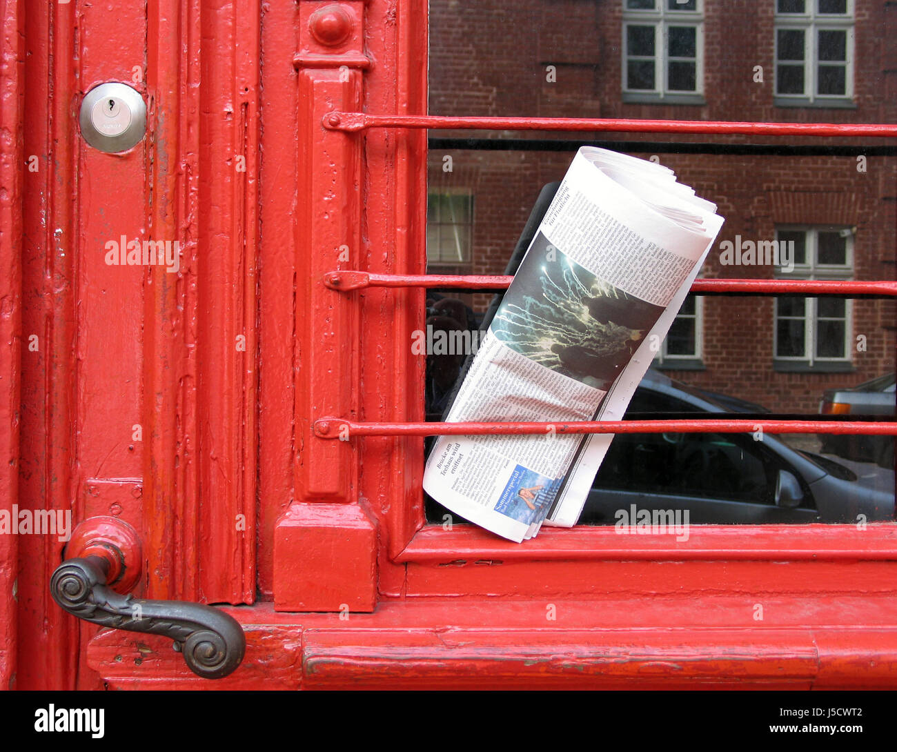 newspaper delivery Stock Photo Alamy