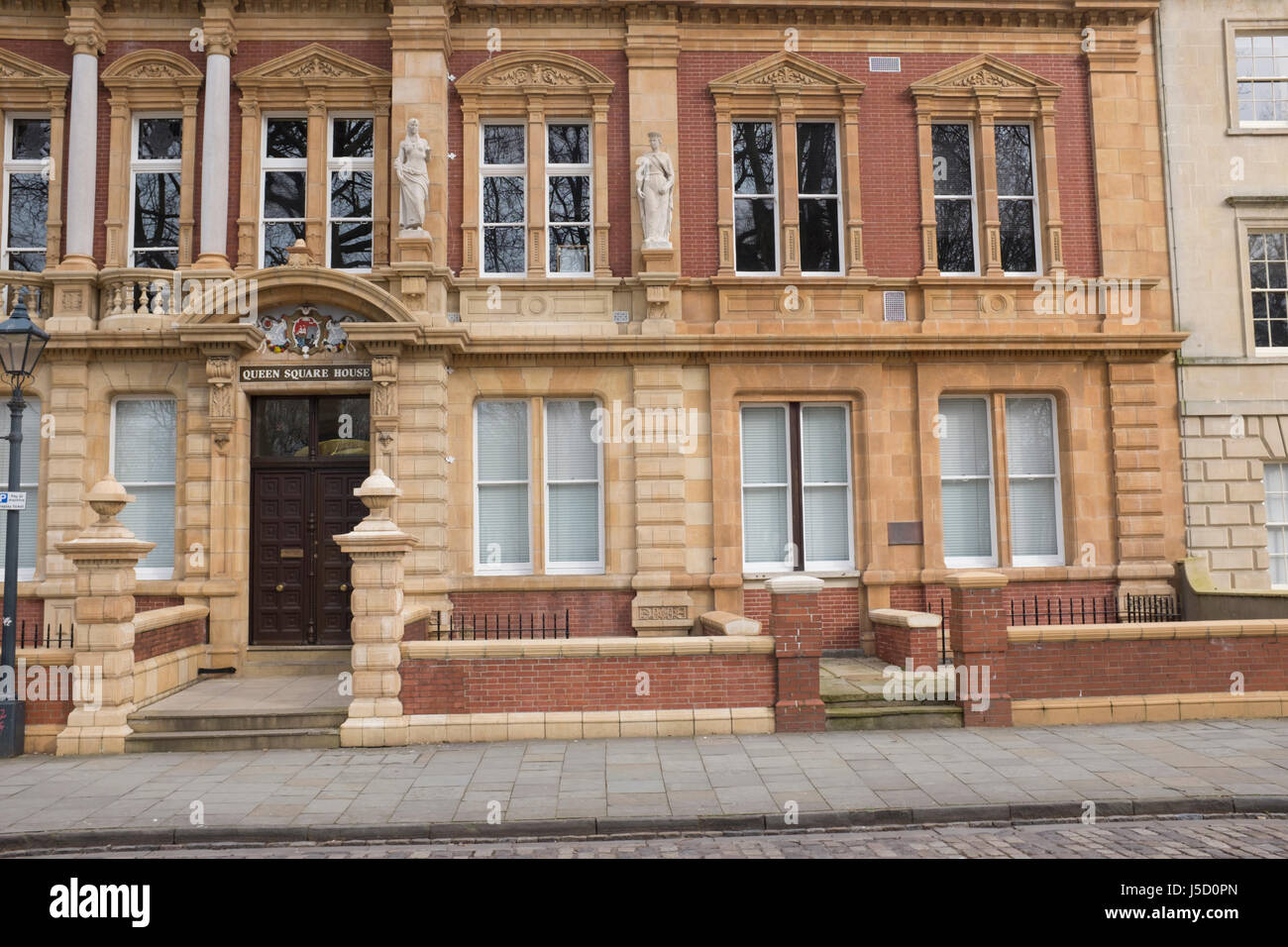 Classic architecture in Queens Square,Bristol Stock Photo Alamy