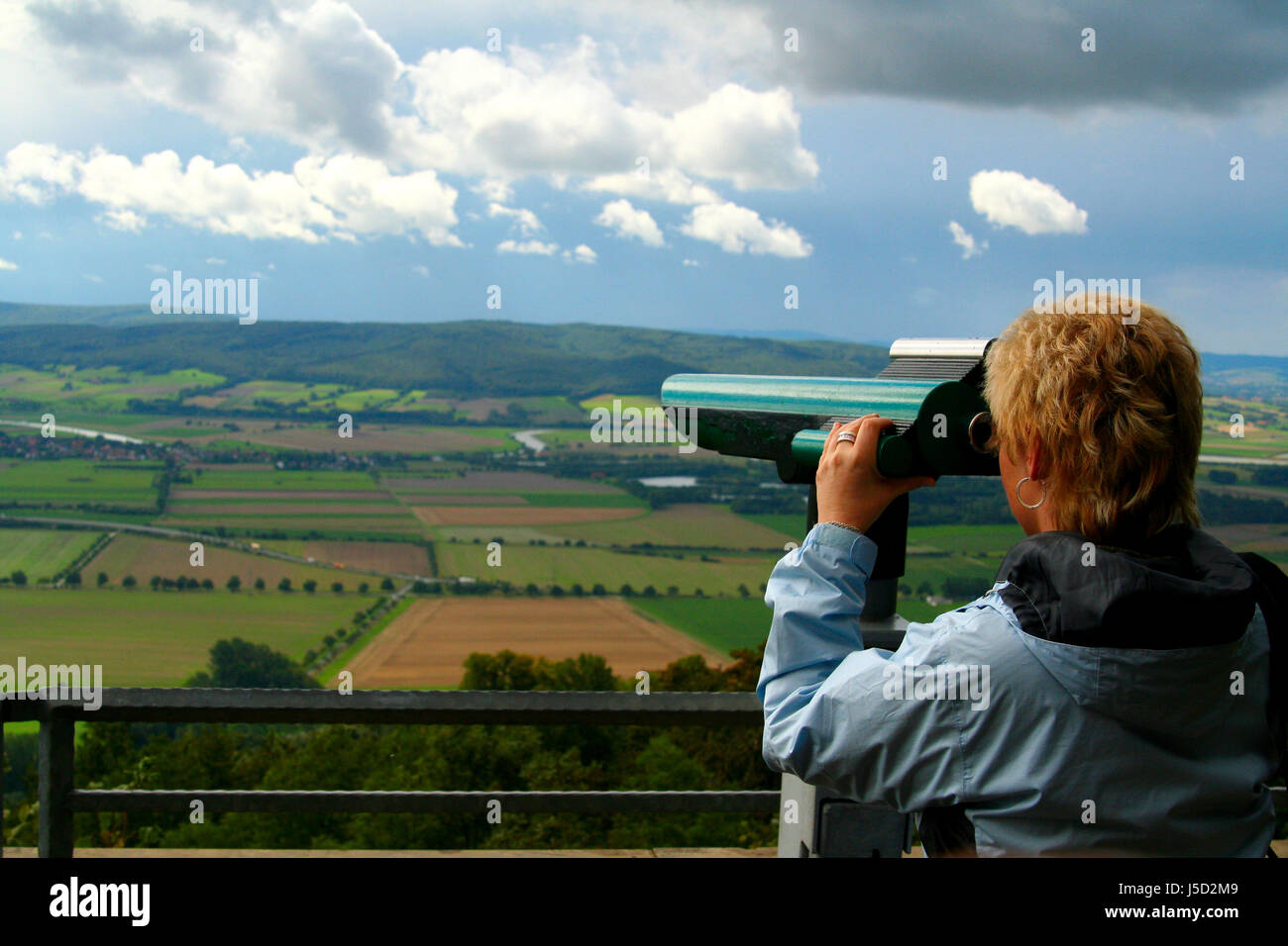 looking into the schaumburg district Stock Photo