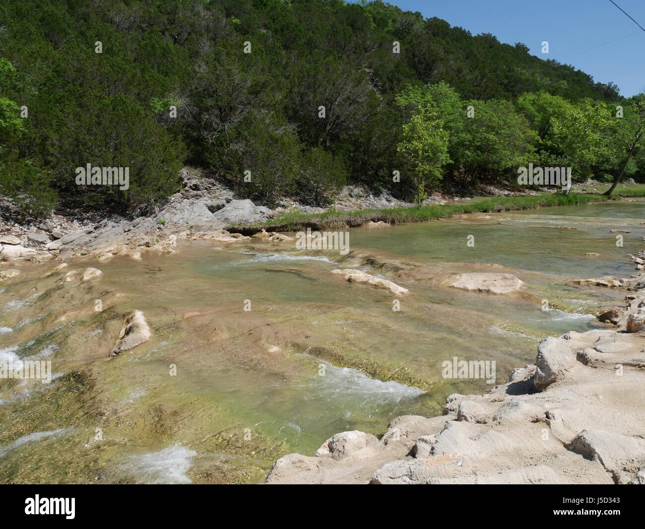 Turner Falls overflow from Turner Waterfalls, Oklahoma Stock Photo Alamy