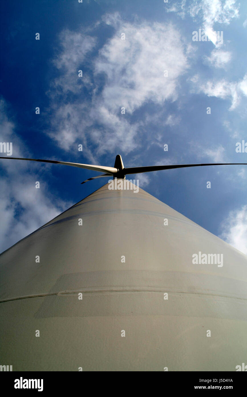 natural energy sources - the wind Stock Photo