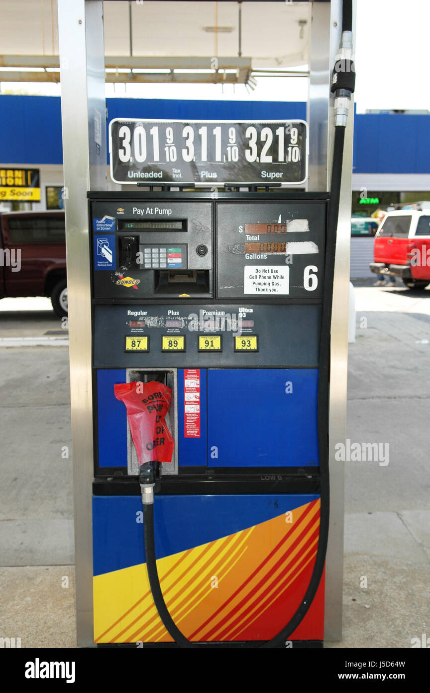 gas pump Stock Photo Alamy