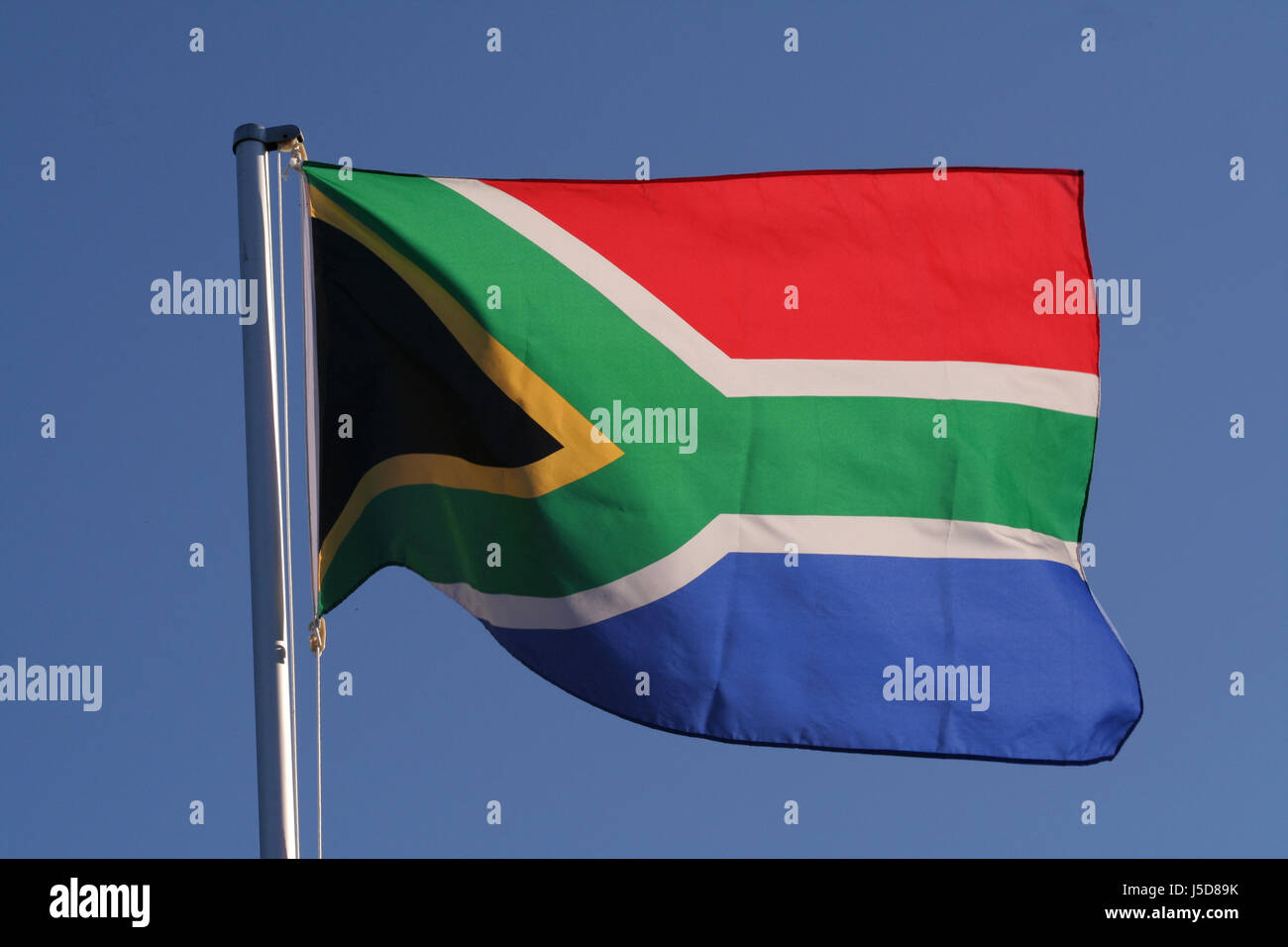 flag south africa Stock Photo Alamy