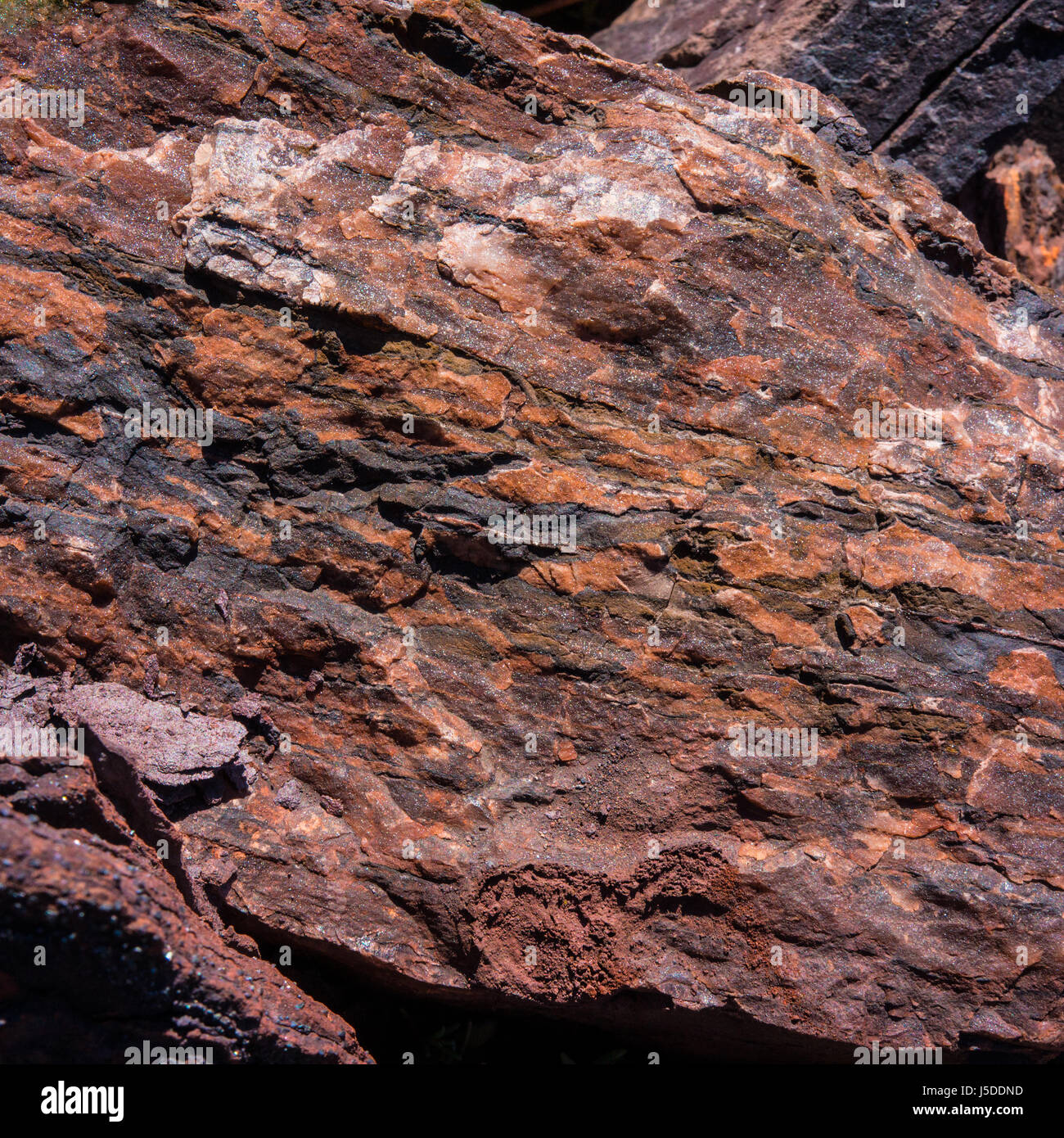 natural hematite specimen is a common mineral form of iron oxide Stock Photo Alamy