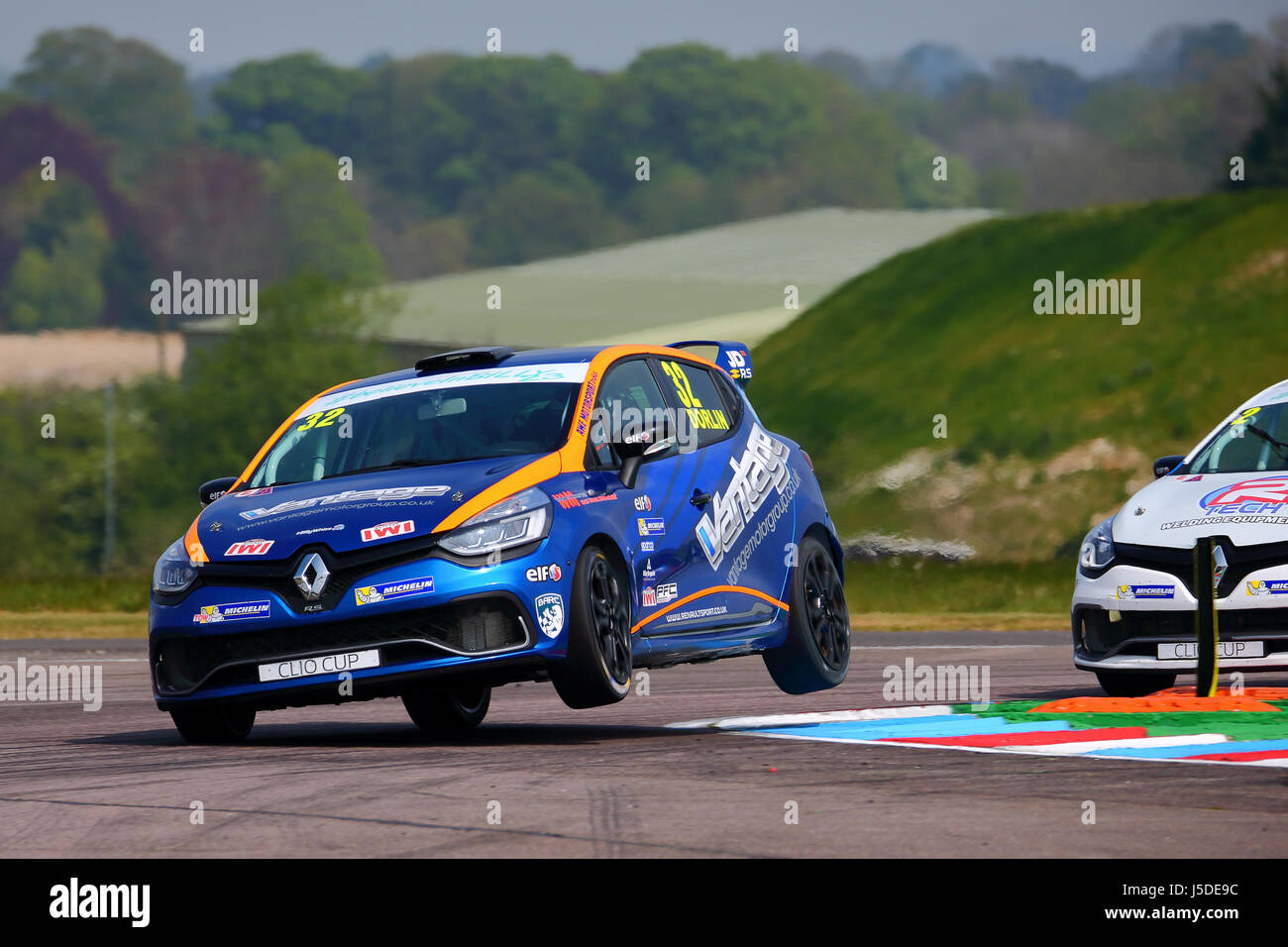 James Dorlin at Thruxton Race Course during the qualifying for the