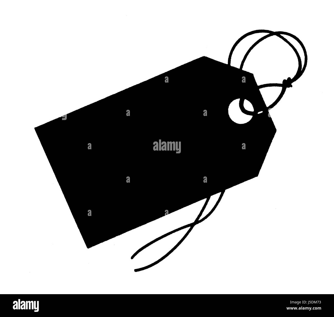 Studio Shot Of Price Tag Stock Photo Alamy