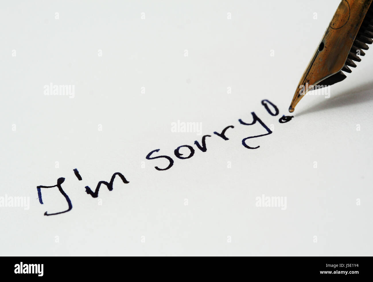 Sich entschuldigen hires stock photography and images Alamy