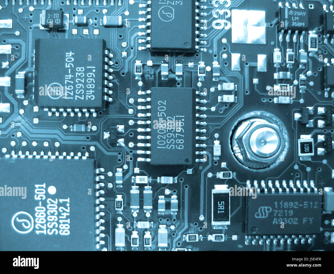 electronics it printed circuit board chip hardware electrical ...