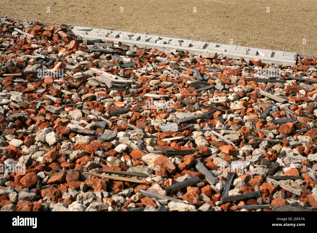 gestapo memorial Stock Photo