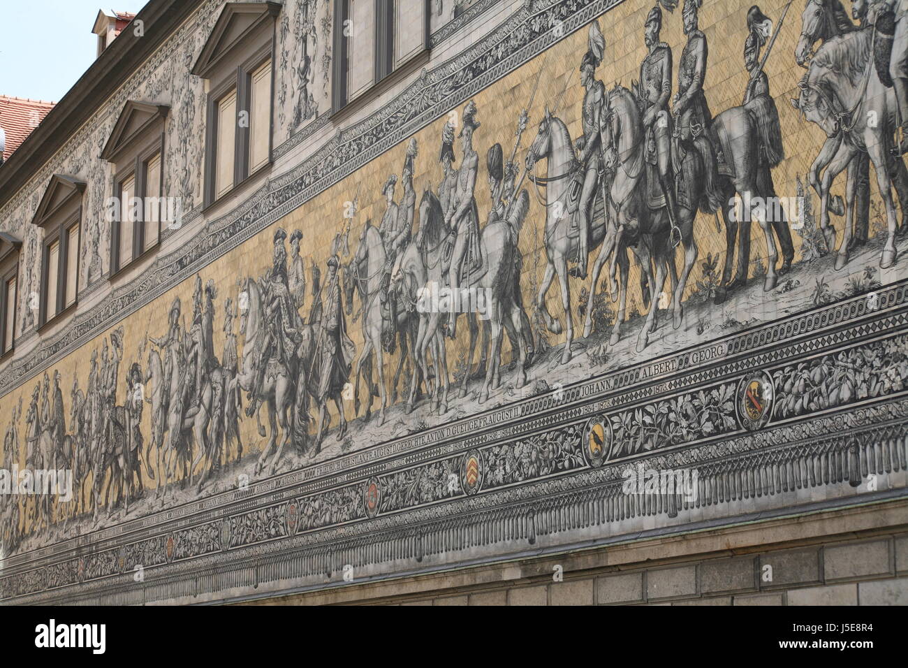 historical ruler painting sightseeing worth seeing Dresden kings ...