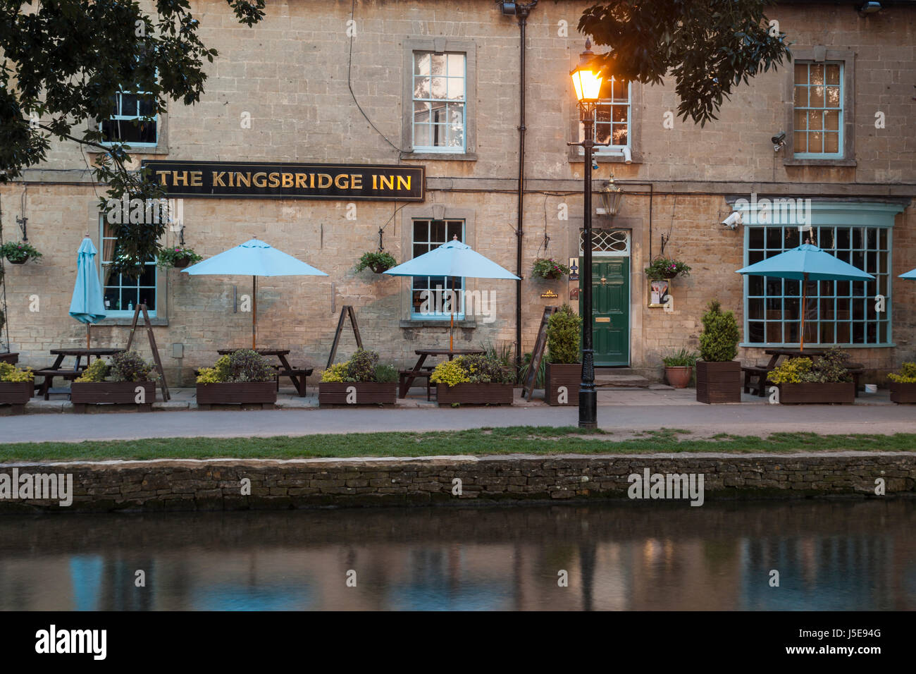Dawn at the Kingsbridge Inn in BourtonontheWater, Gloucestershire