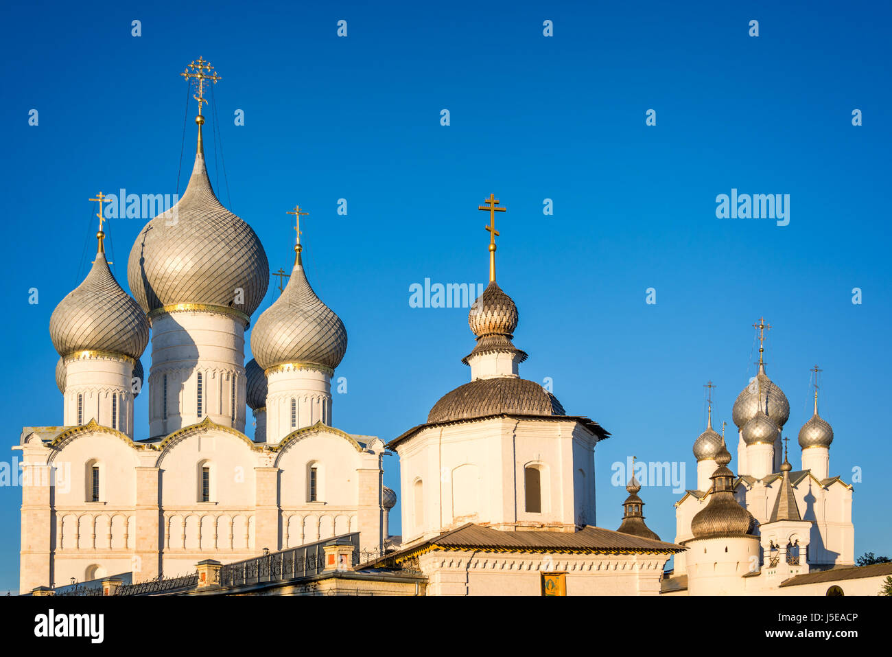 Rostov kremlin, Golden Ring, Russia Stock Photo