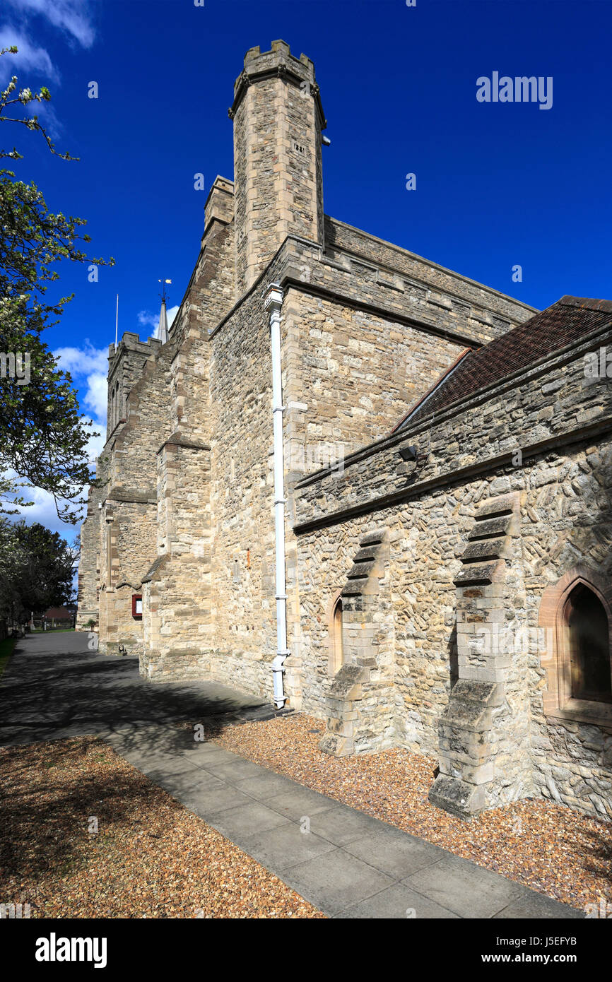 The Elstow Benedictine Abbey, Elstow village, Bedfordshire; England; UK