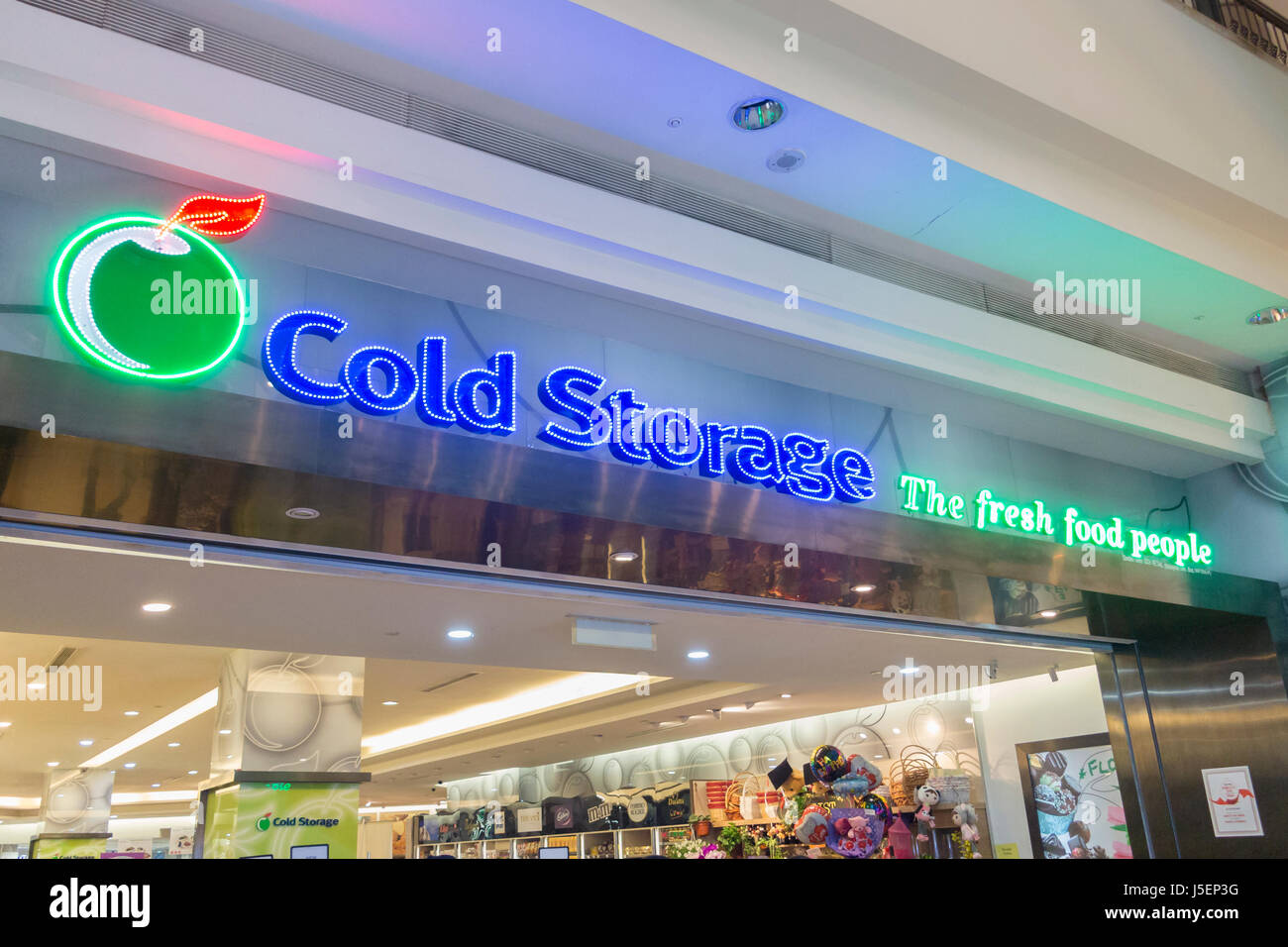 Cold Storage Shop Malaysia Stock Photo Alamy