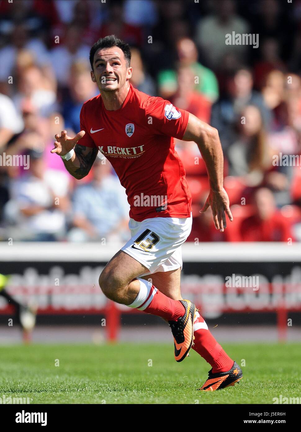 CHRIS DAGNALL BARNSLEY FC OAKWELL STADIUM BARNSLEY ENGLAND 03 August ...