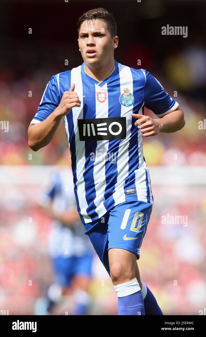 JUAN QUINTERO FC PORTO LONDON  UK 04 August 2013 Stock Photo