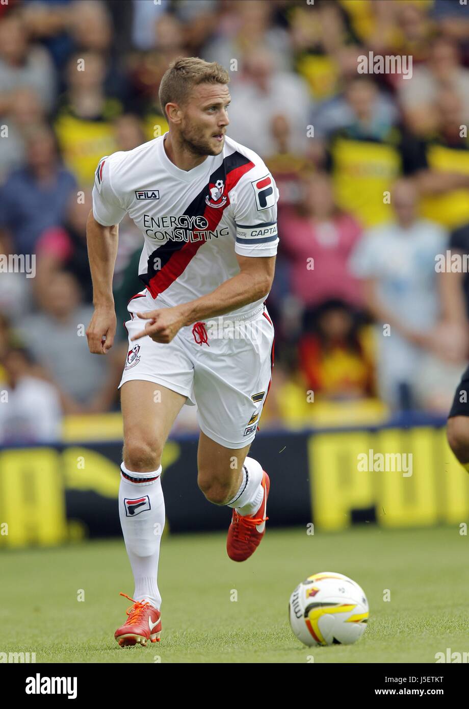 SIMON FRANCIS AFC BOURNEMOUTH VICARAGE ROAD WATFORD ENGLAND 10 August