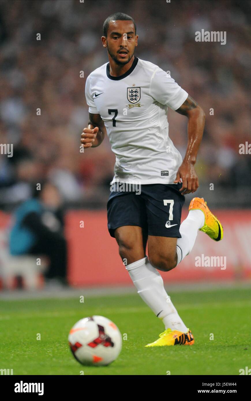 Walcot England THEO WALCOTT ENGLAND ARSENAL FC ENGLAND & ARSENAL FC WEMBLEY STADIUM ...