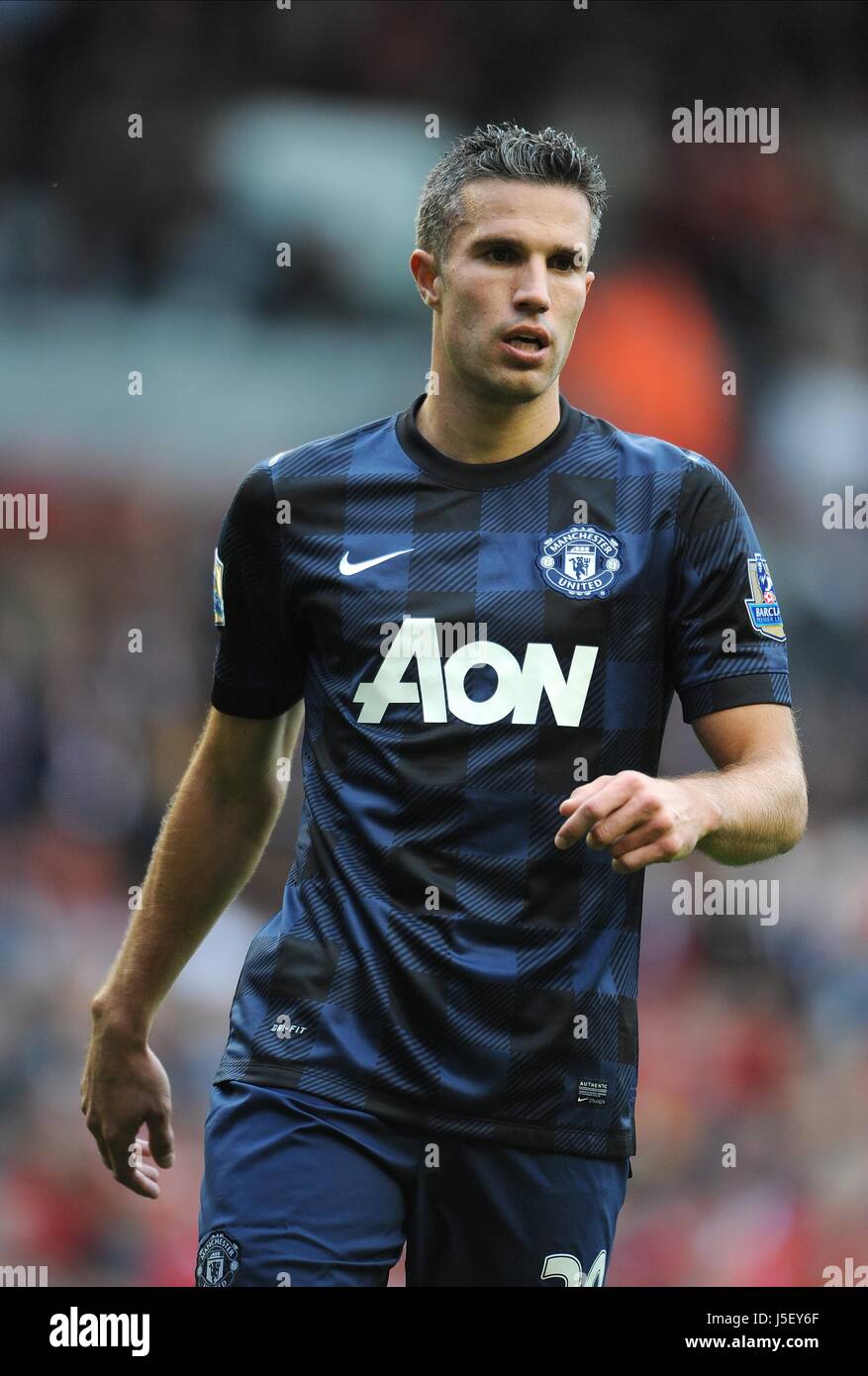 ROBIN VAN PERSIE MANCHESTER UNITED FC MANCHESTER UNITED FC ANFIELD