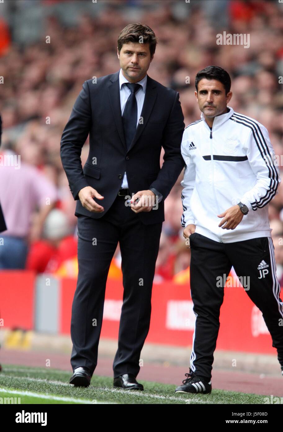 Mauricio Pochettino Southampton Fc Manager Southampton Fc Manager Anfield Liverpool England 21 September 2013 Stock Photo Alamy