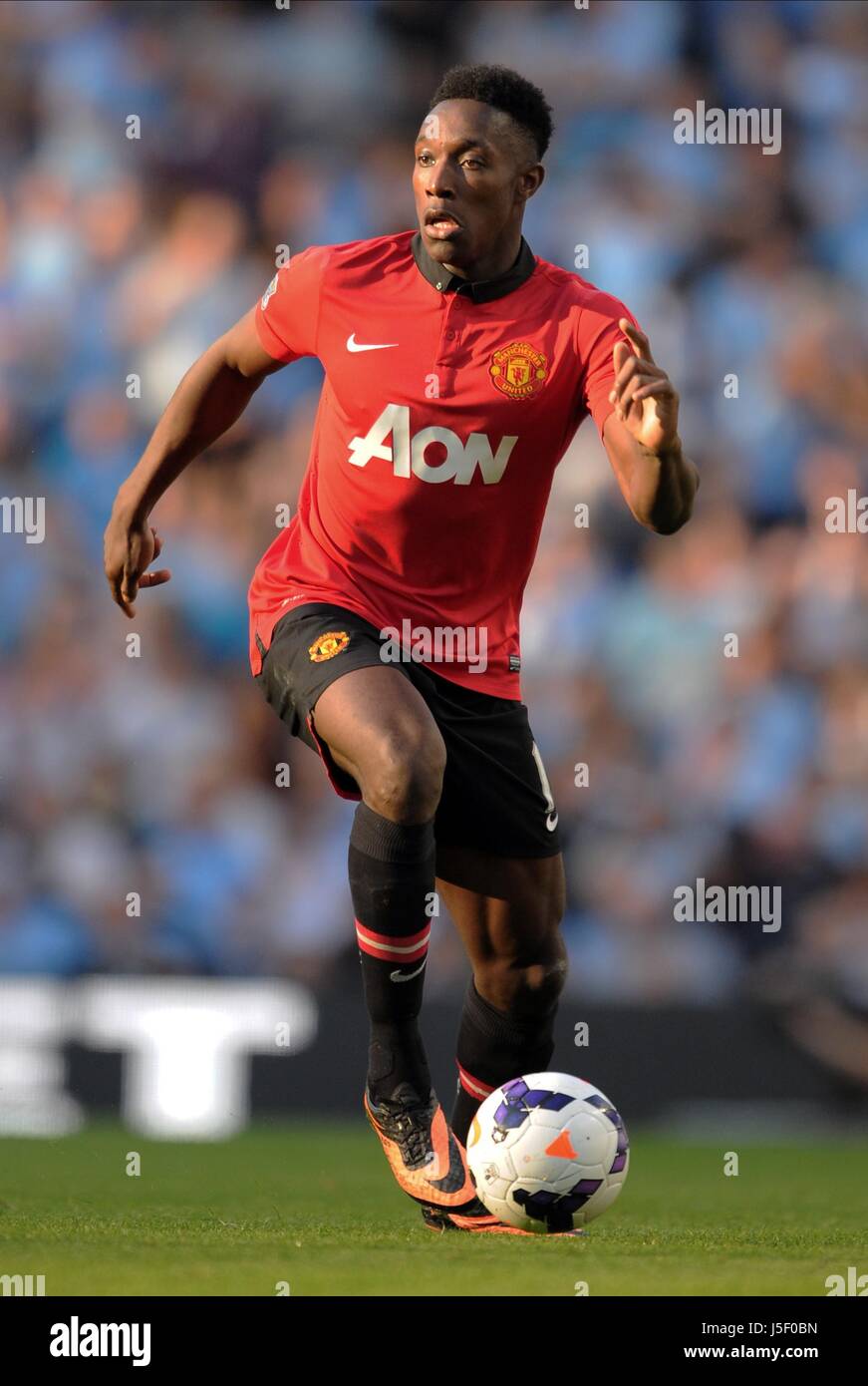 DANNY WELBECK MANCHESTER UNITED FC MANCHESTER UNITED FC ETIHAD STADIUM
