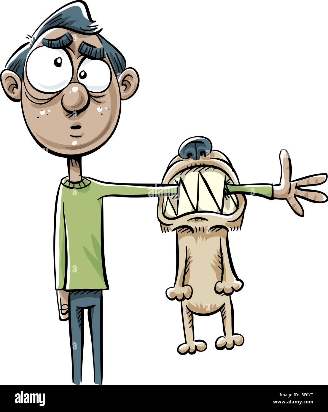 A Cartoon Man Reacts With Confusion While Holding Out His Arm That Stock Vector Image Art Alamy
