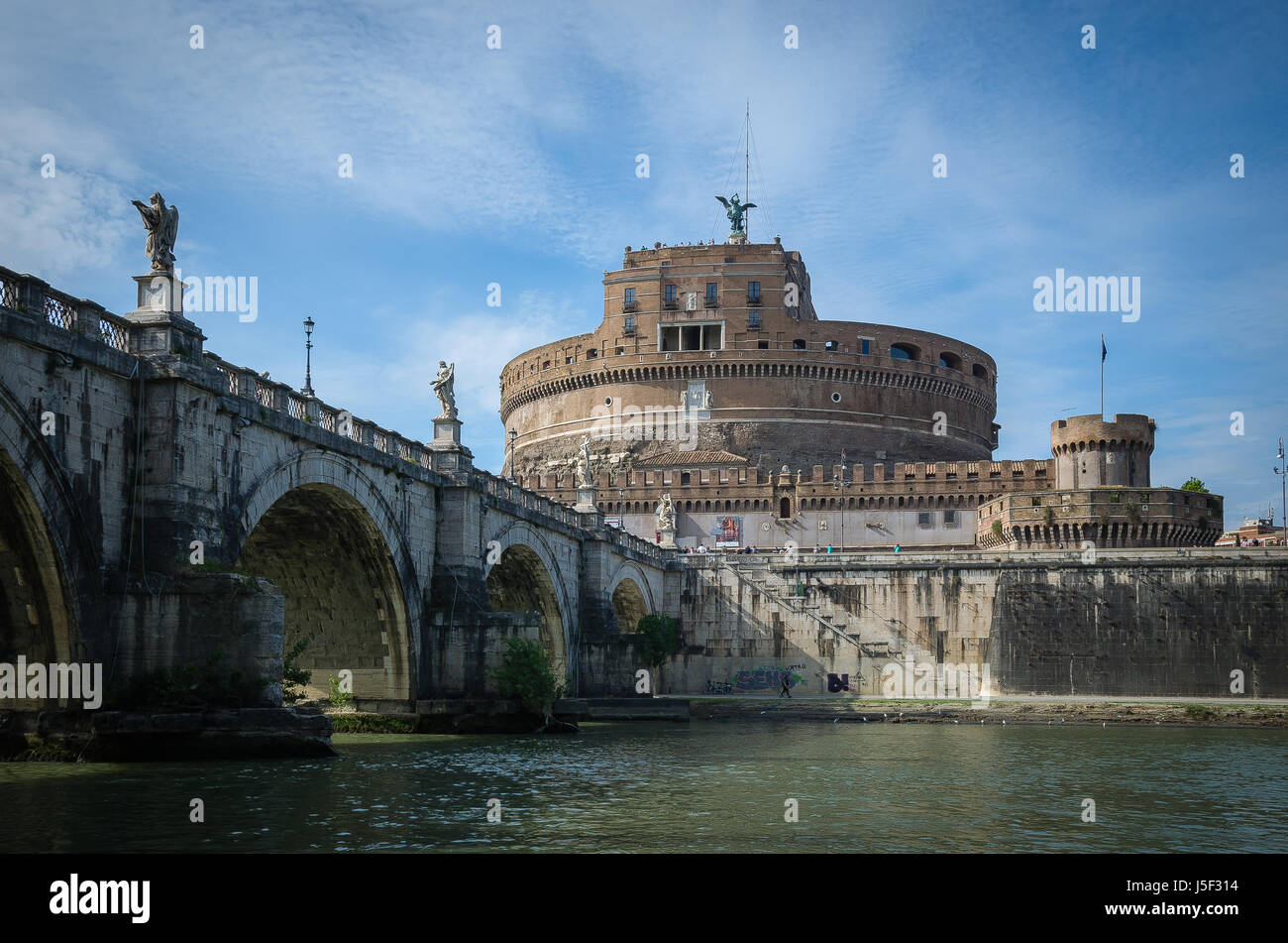 Castel Sant'Angelo, Roma, Italia. Stock Photo