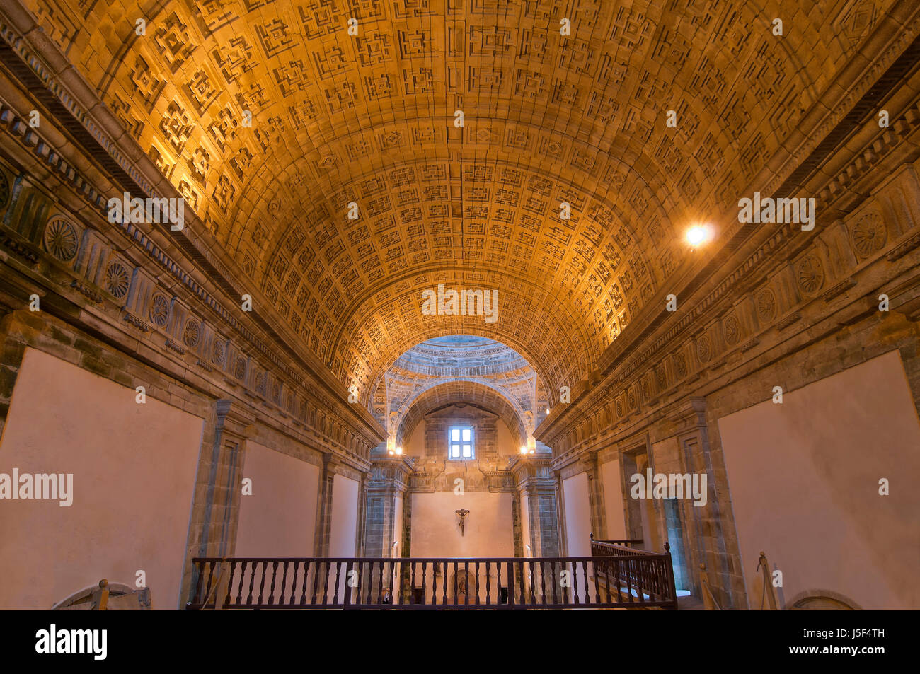 Monfero Abbey-12th century, La Coruna province, Region of Galicia, Spain, Europe Stock Photo