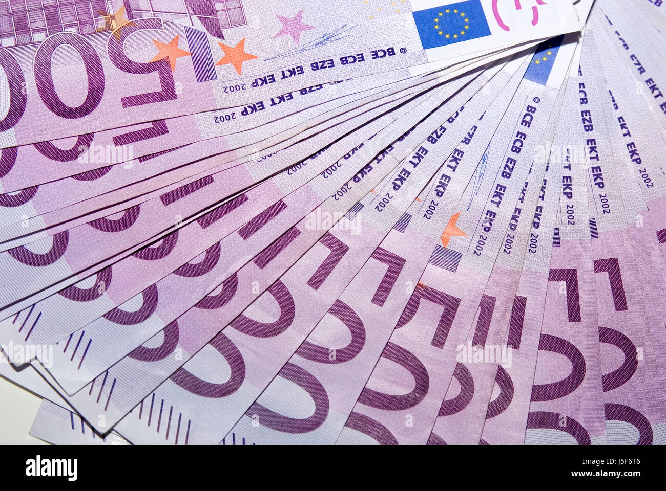 Currency Euro Bank Note Bank Notes Tickets Outpayment Treasury