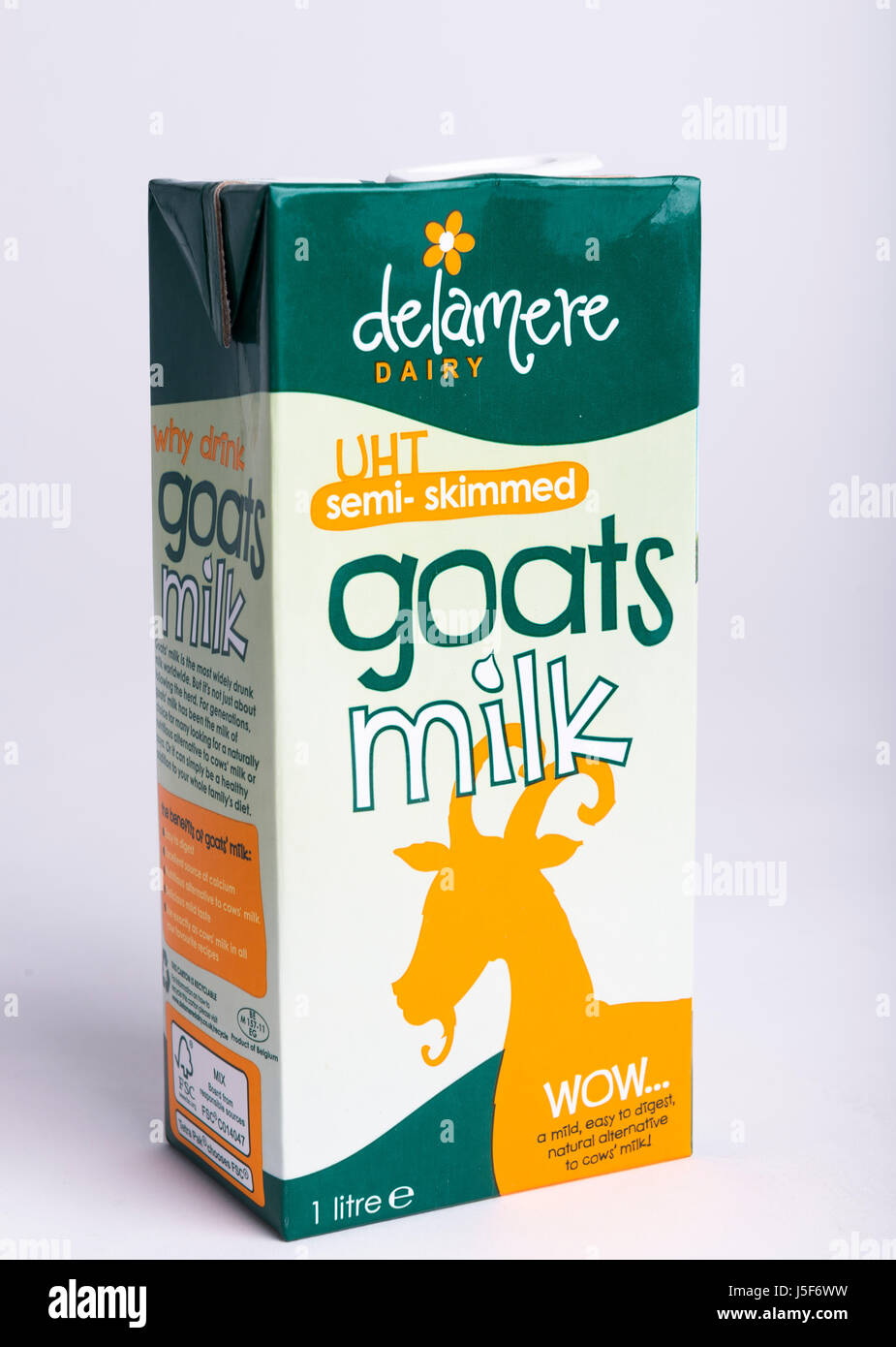 UHT goats Milk Stock Photo Alamy