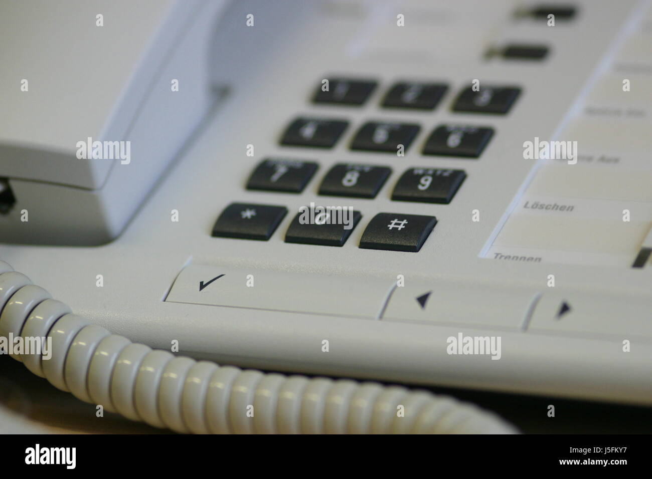 modern touchtone phone Stock Photo Alamy