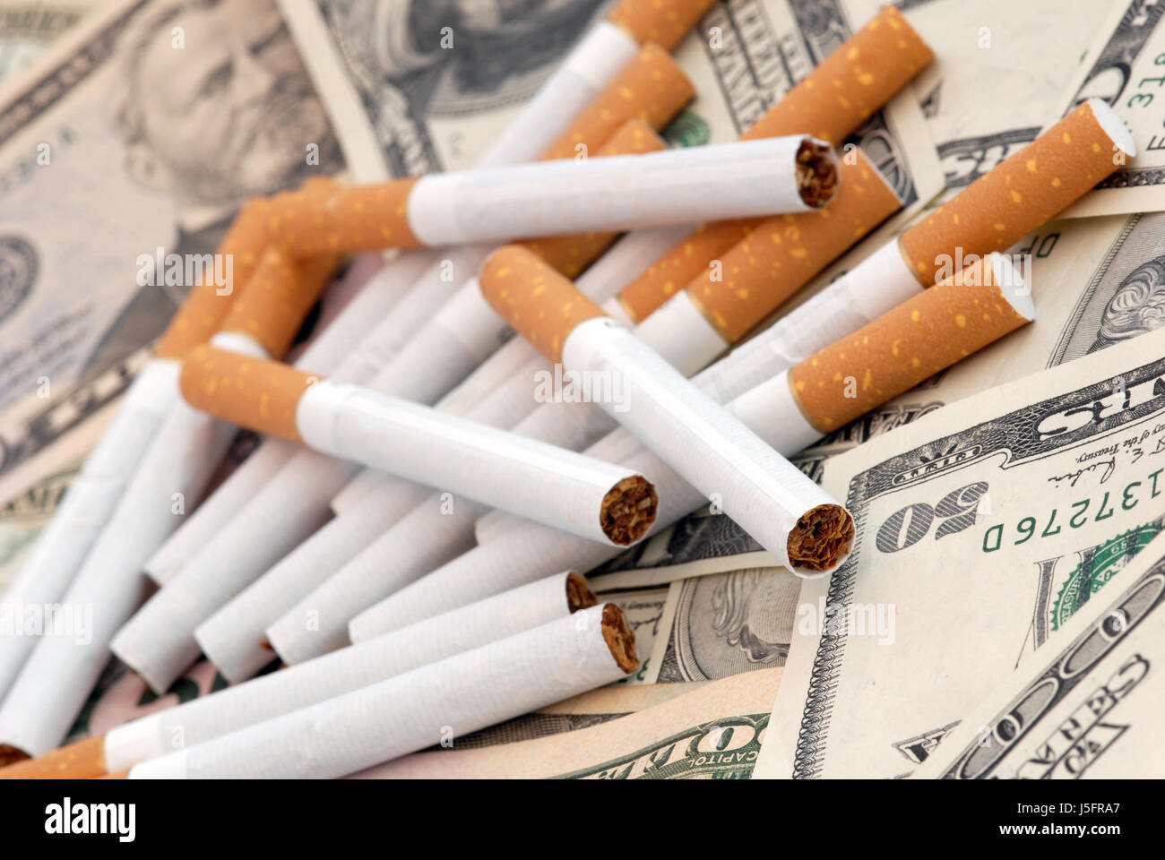 cigarette industry Stock Photo