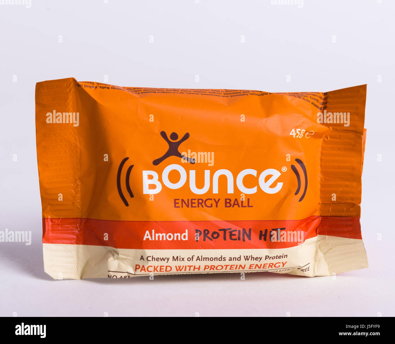 bounce energy ball Stock Photo