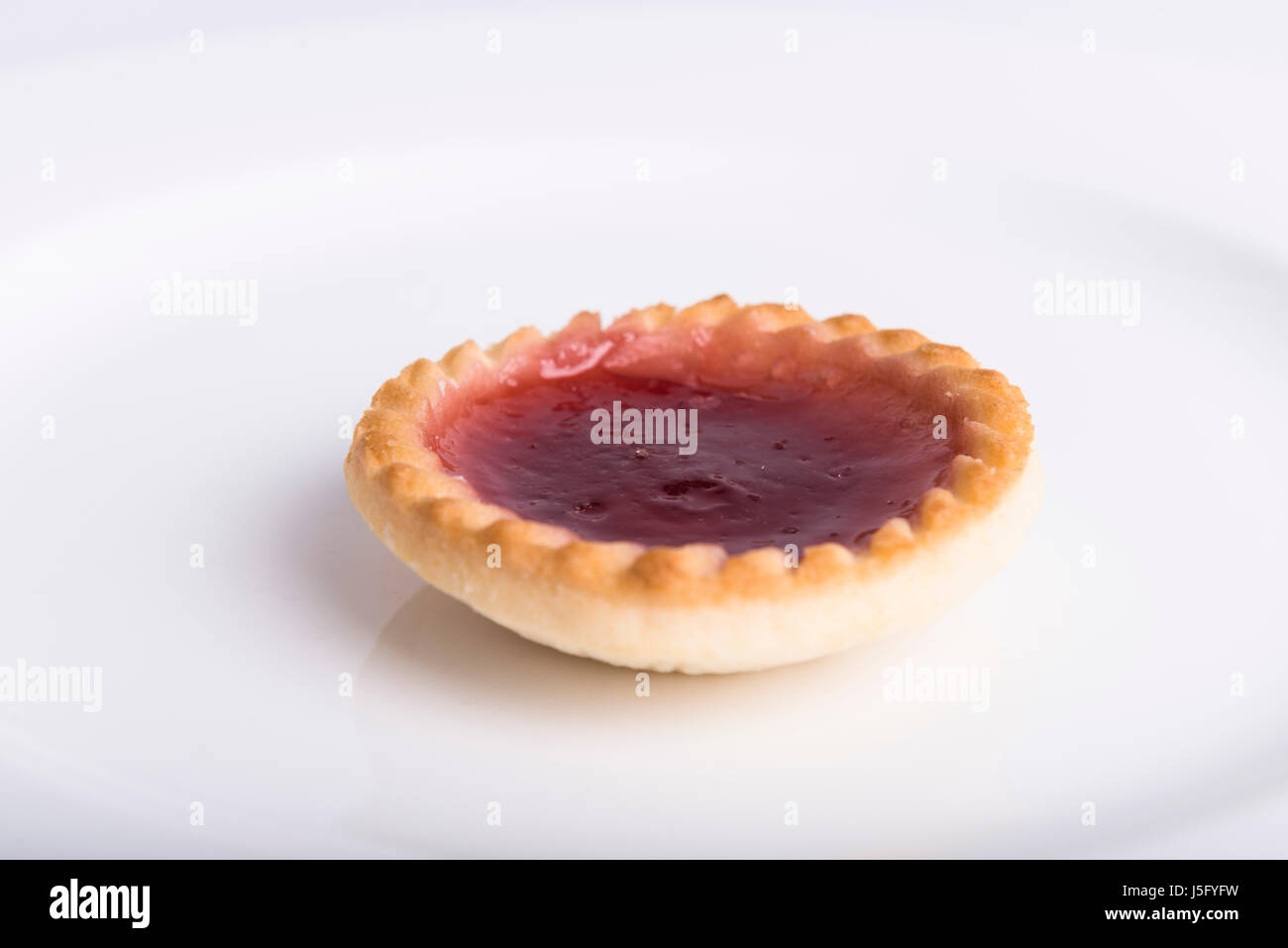 jam tart Stock Photo