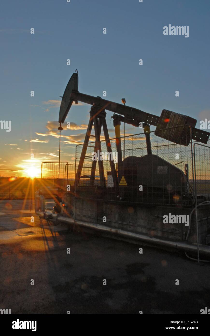 oil production in germany,lechfeld Stock Photo Alamy