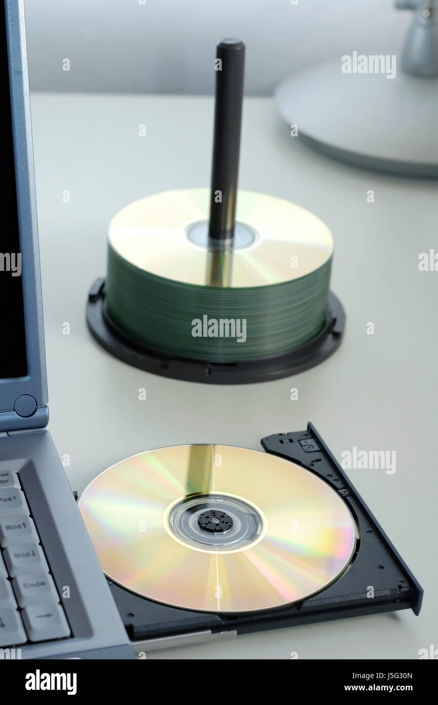 open the cd drive and cds Stock Photo Alamy