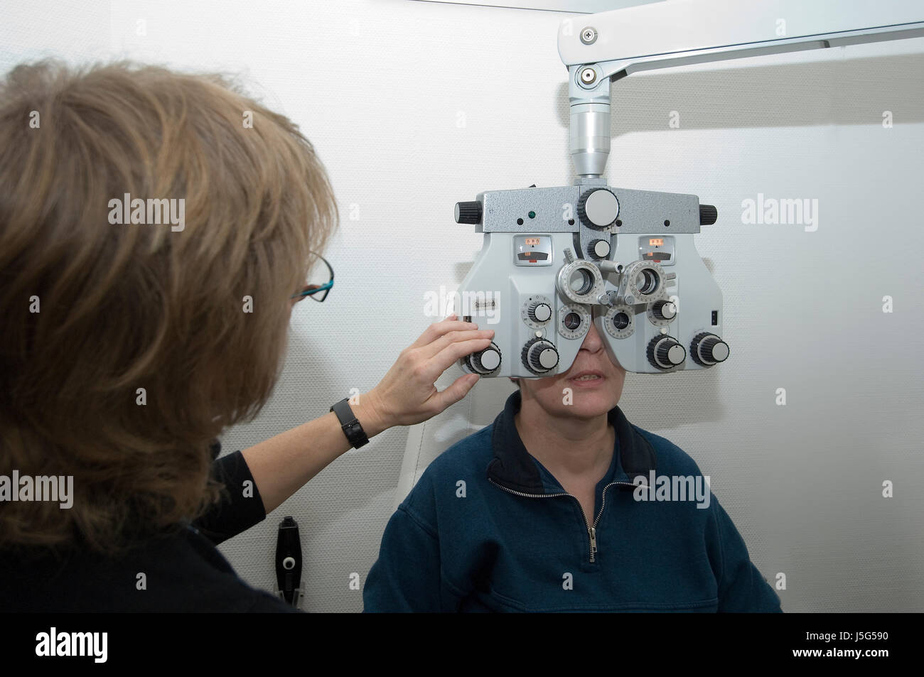 health eyes spectacles glasses eyeglasses sale meter measurement recipe Stock Photo