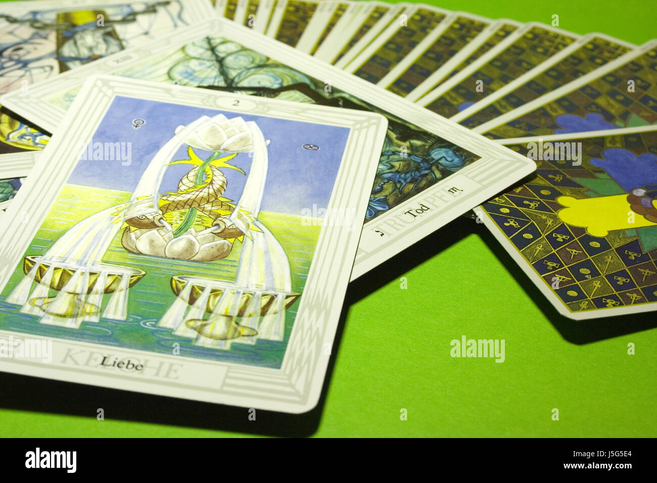tarot cards Stock Photo