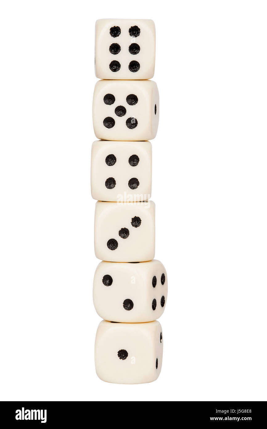 3 d4 dice isolated on white Stock Photo - Alamy