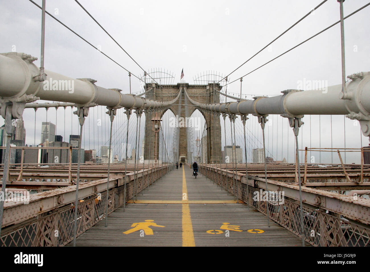 ny brookly bridge2 Stock Photo