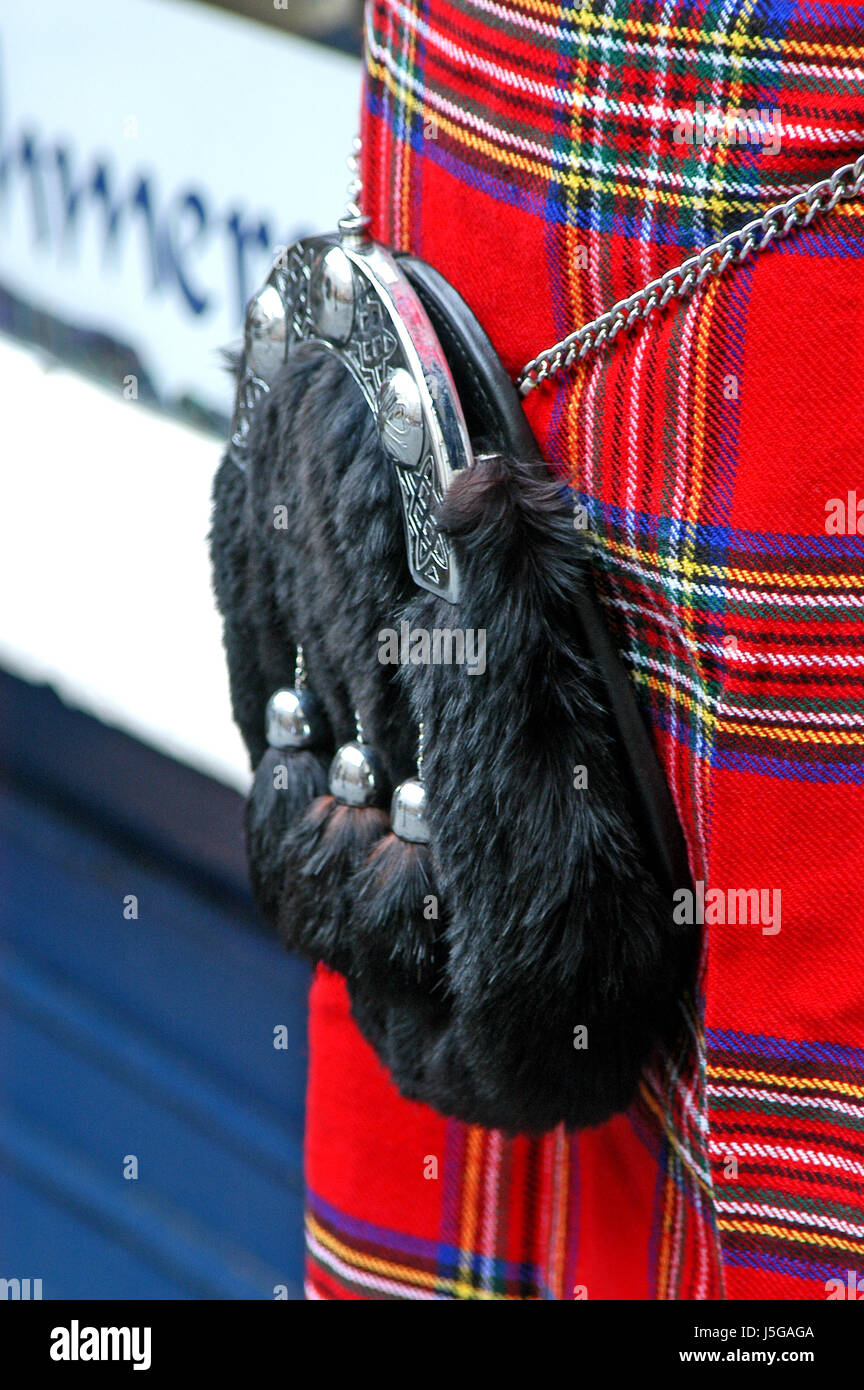 Black kilt hi-res stock photography and images - Alamy