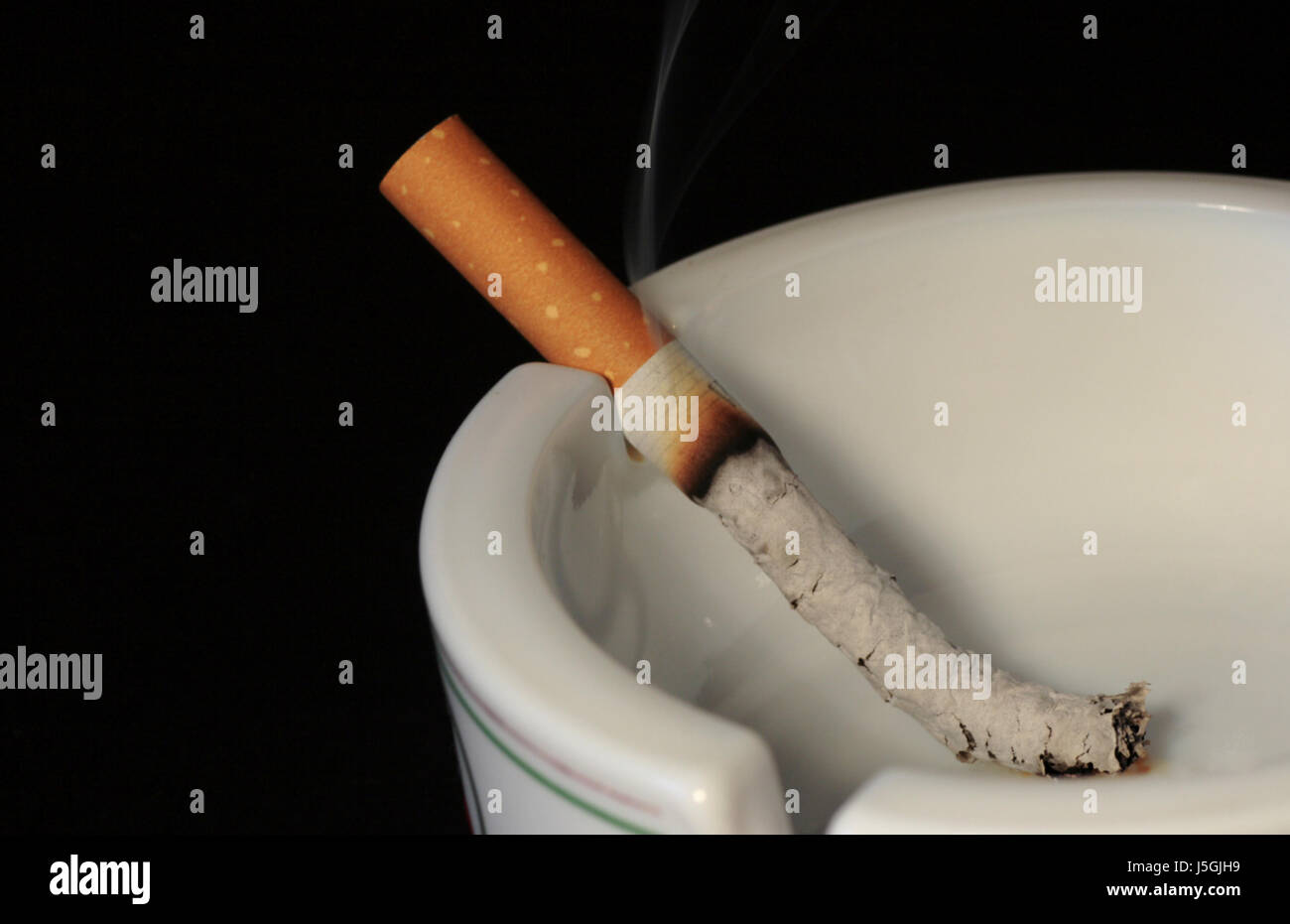 smoke smoking smokes fume cigarette health ash tobacco welfare cancer Stock Photo